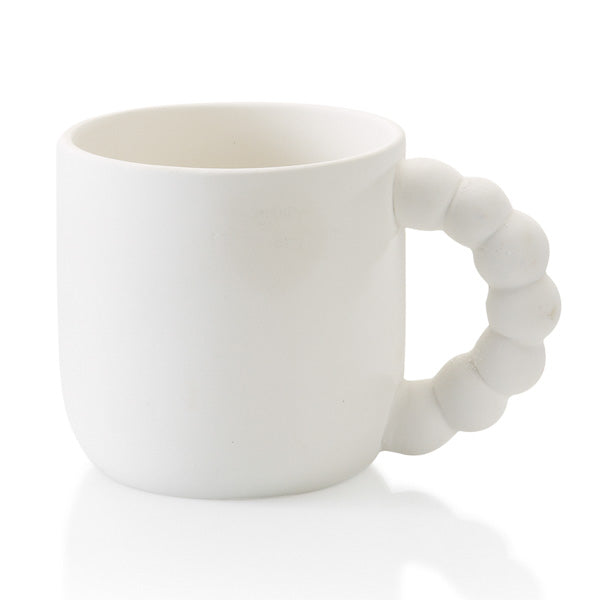 Beaded Handle Mug