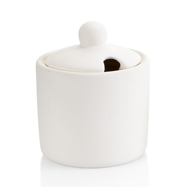 Sugar Bowl w/ Notched Lid
