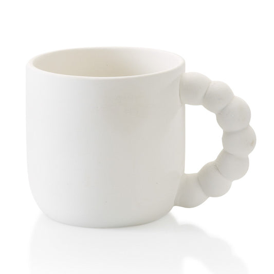Beaded Handle Mug