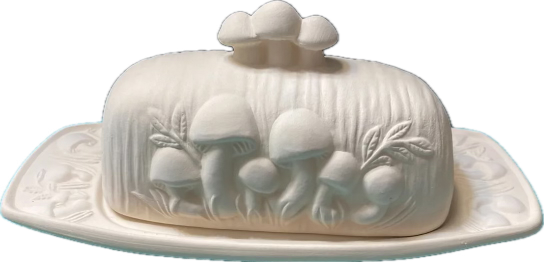 Mushroom Butter Dish