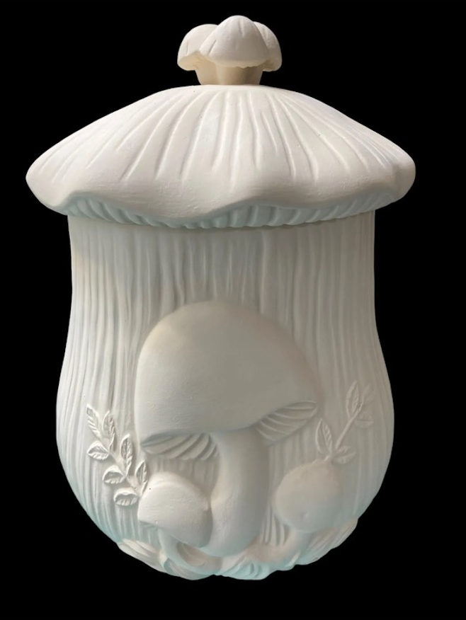 Mushroom Canister w/ lid
