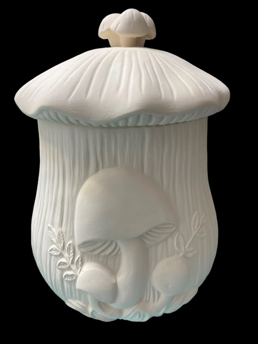 Mushroom Canister w/ lid