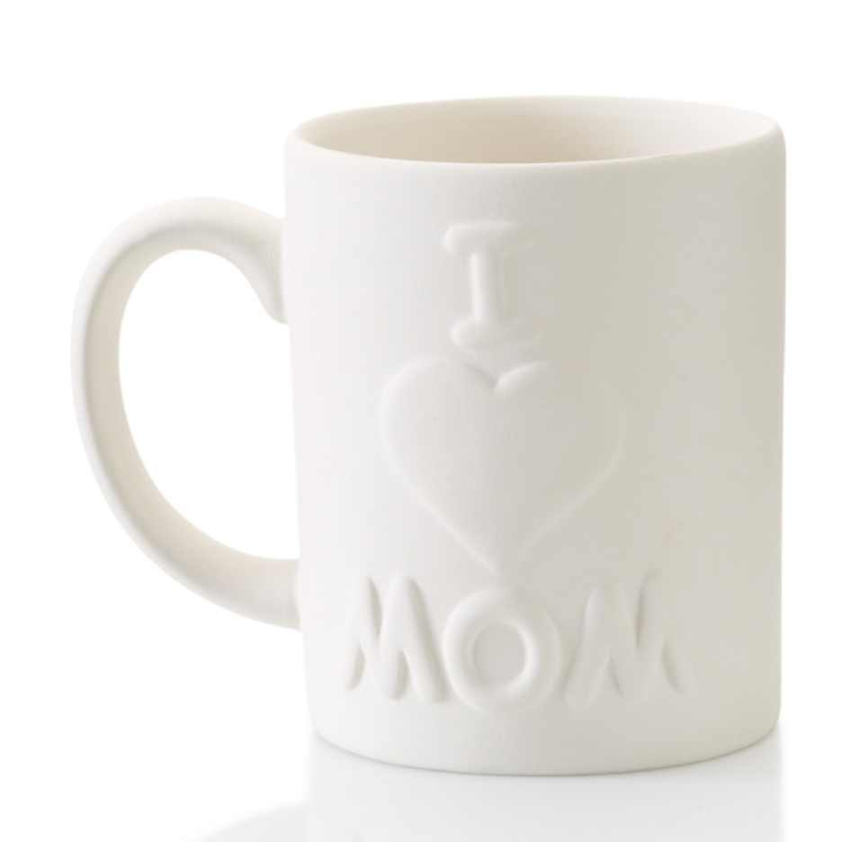 I Love Mom Mug