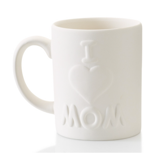 I Love Mom Mug