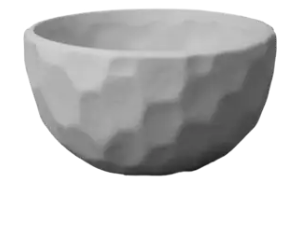 Moon Crater Bowl