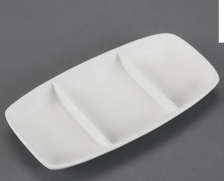 Geometrix Divided Dish