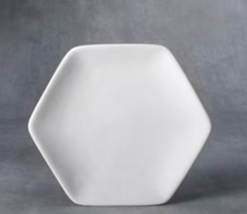 honeycomb salad plate