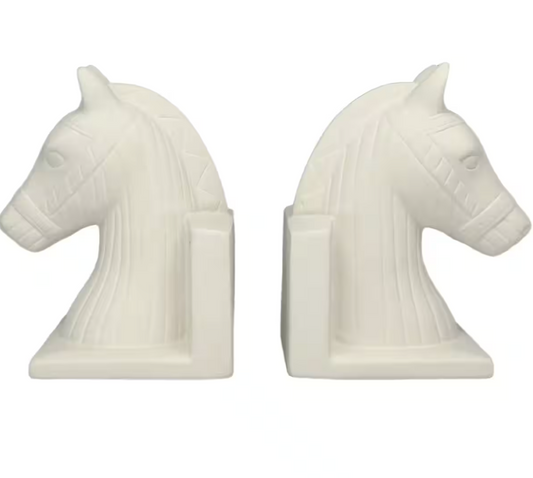 Jonathan Adler Trojan Horse Book End Set