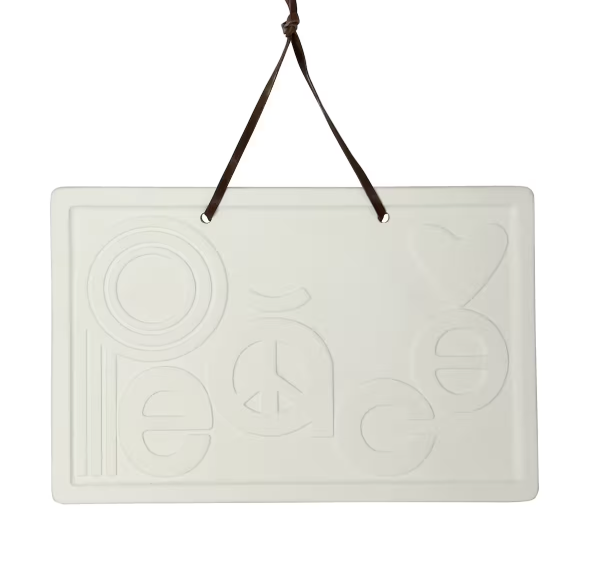 Jonathan Adler Peace Plaque
