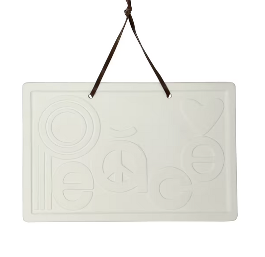 Jonathan Adler Peace Plaque