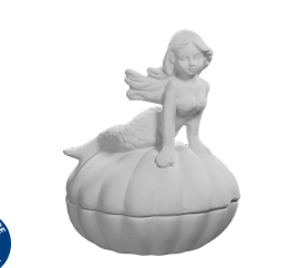 Mermaid Shell Box